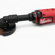 3 inch Accu- Slijptol met  verlengde hals , 12 Volt met 75 mm schijf .