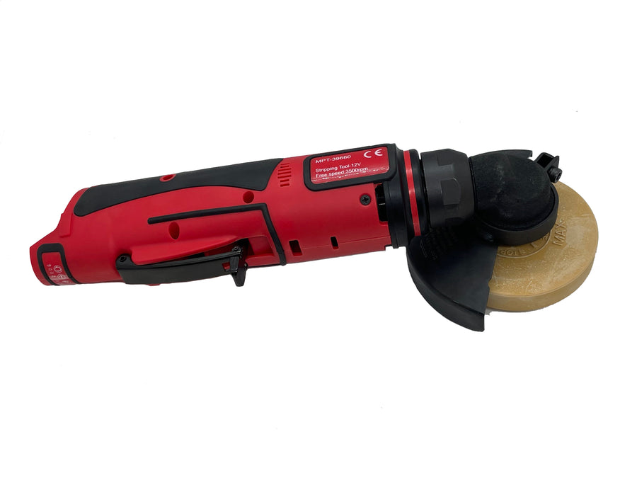 Sticker verwijder Tool 12 Volt met Caramelschijf