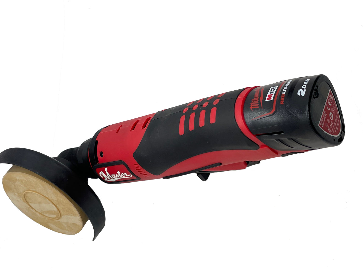 Sticker verwijder Tool 12 Volt met Caramelschijf