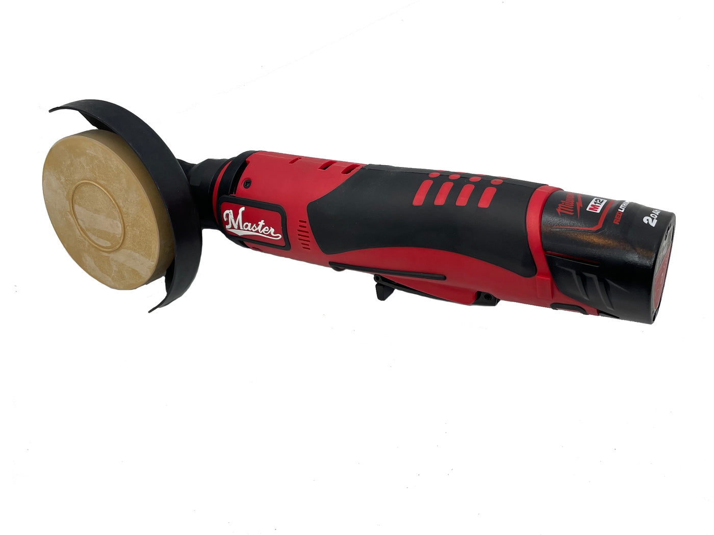 Sticker verwijder Tool 12 Volt met Caramelschijf