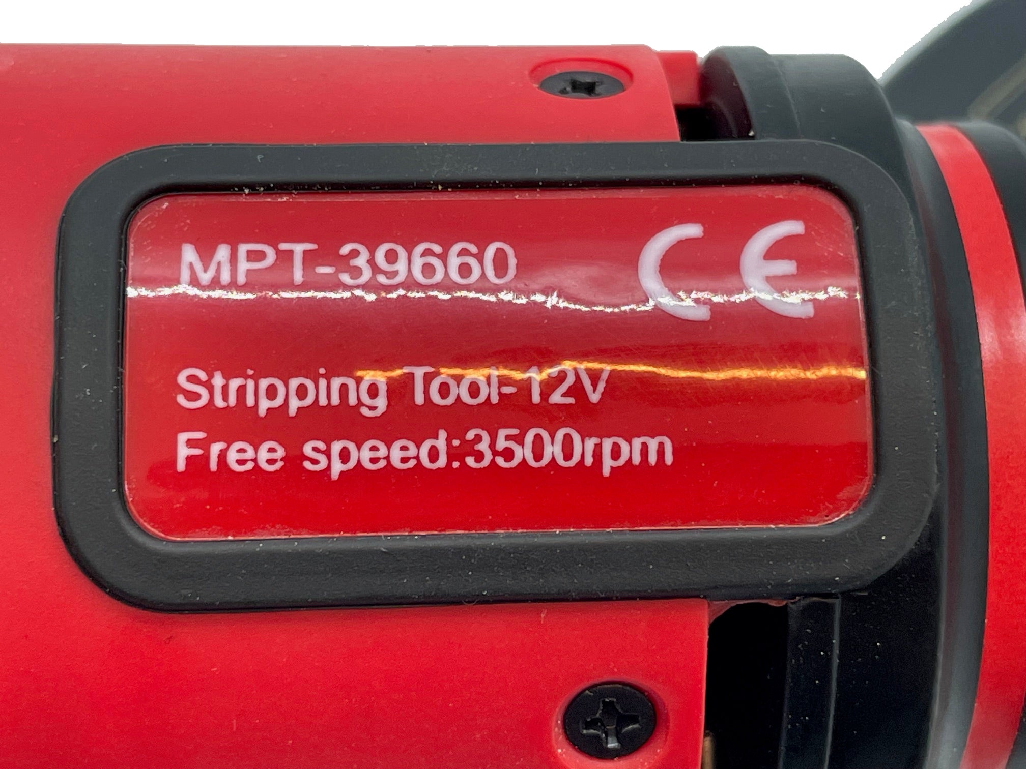 Sticker verwijder Tool 12 Volt met Caramelschijf