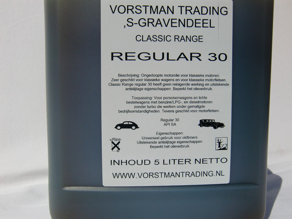 Motorolie regular 30 VTR  5 ltr