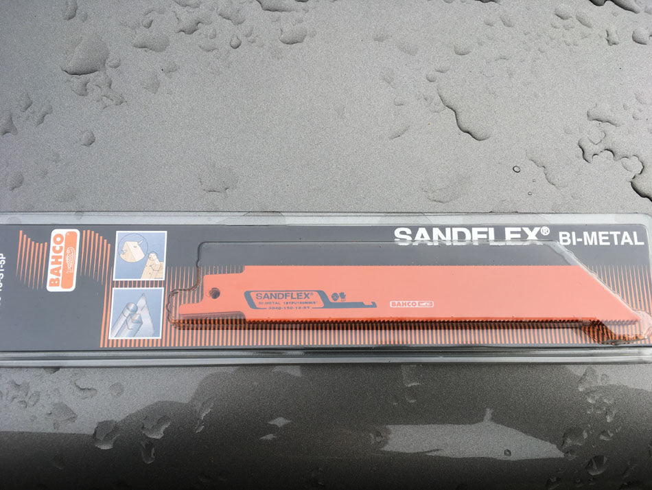 Reciprozaagblad Sandflex 150 mm 18 tpi voor staal